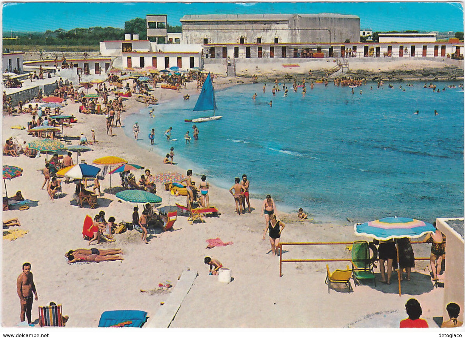 BRINDISI - LA SPIAGGIA - VIAGG. -60893- - Brindisi