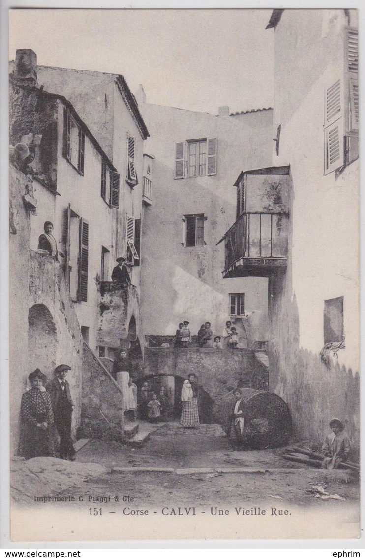 CALVI (Corse) - Une Vieille Rue Piaggi 151 - Calvi