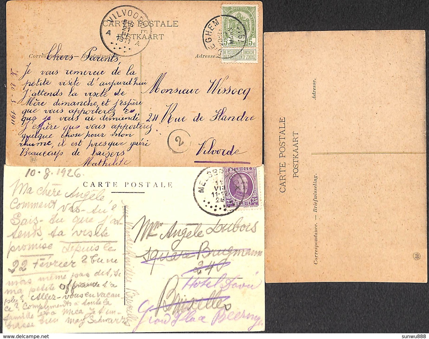 Melsbroeck - Pensionnat Des Ursulines - Lot 3 PK's - Steenokkerzeel