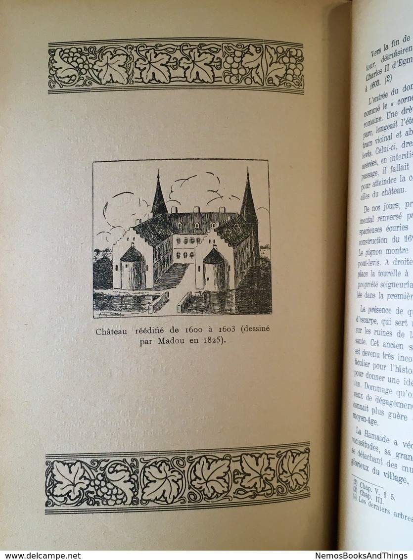 La Hamaide Monographie Historique - 1933 - Ellezelles, Ath, Luxembourg, LaHamaide - L. Meunier - Belgique