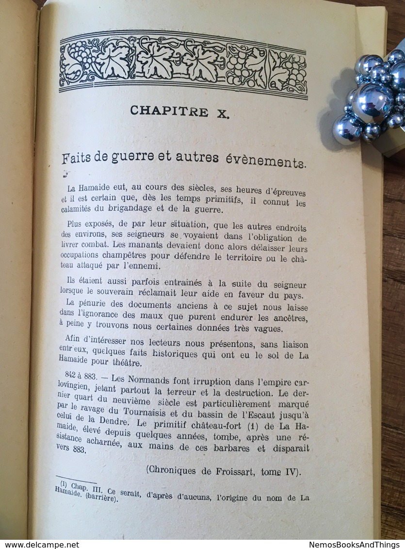 La Hamaide Monographie Historique - 1933 - Ellezelles, Ath, Luxembourg, LaHamaide - L. Meunier - Belgique