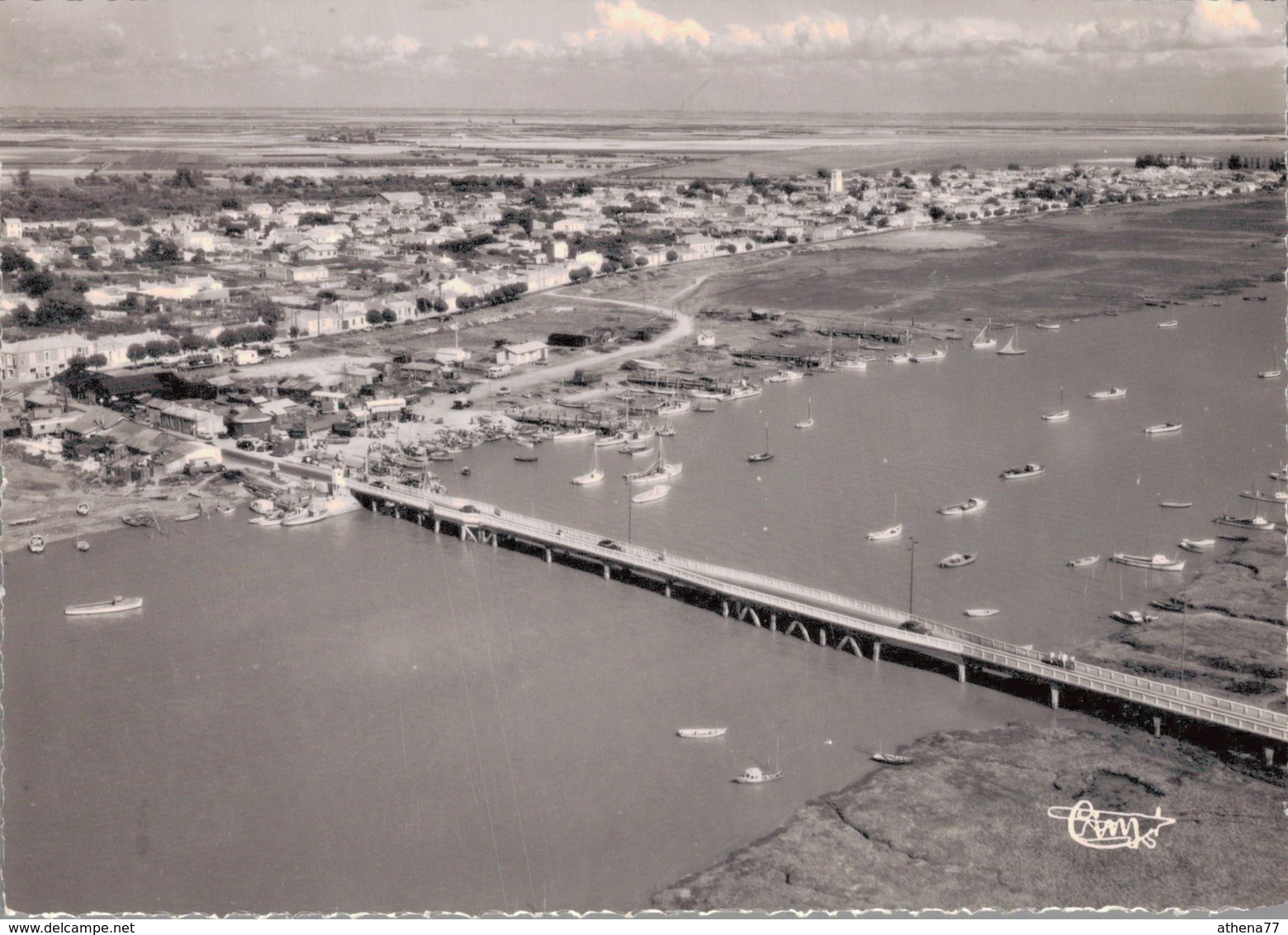 85 - L'AIGUILLON SUR MER / VUE AERIENNE - Autres & Non Classés