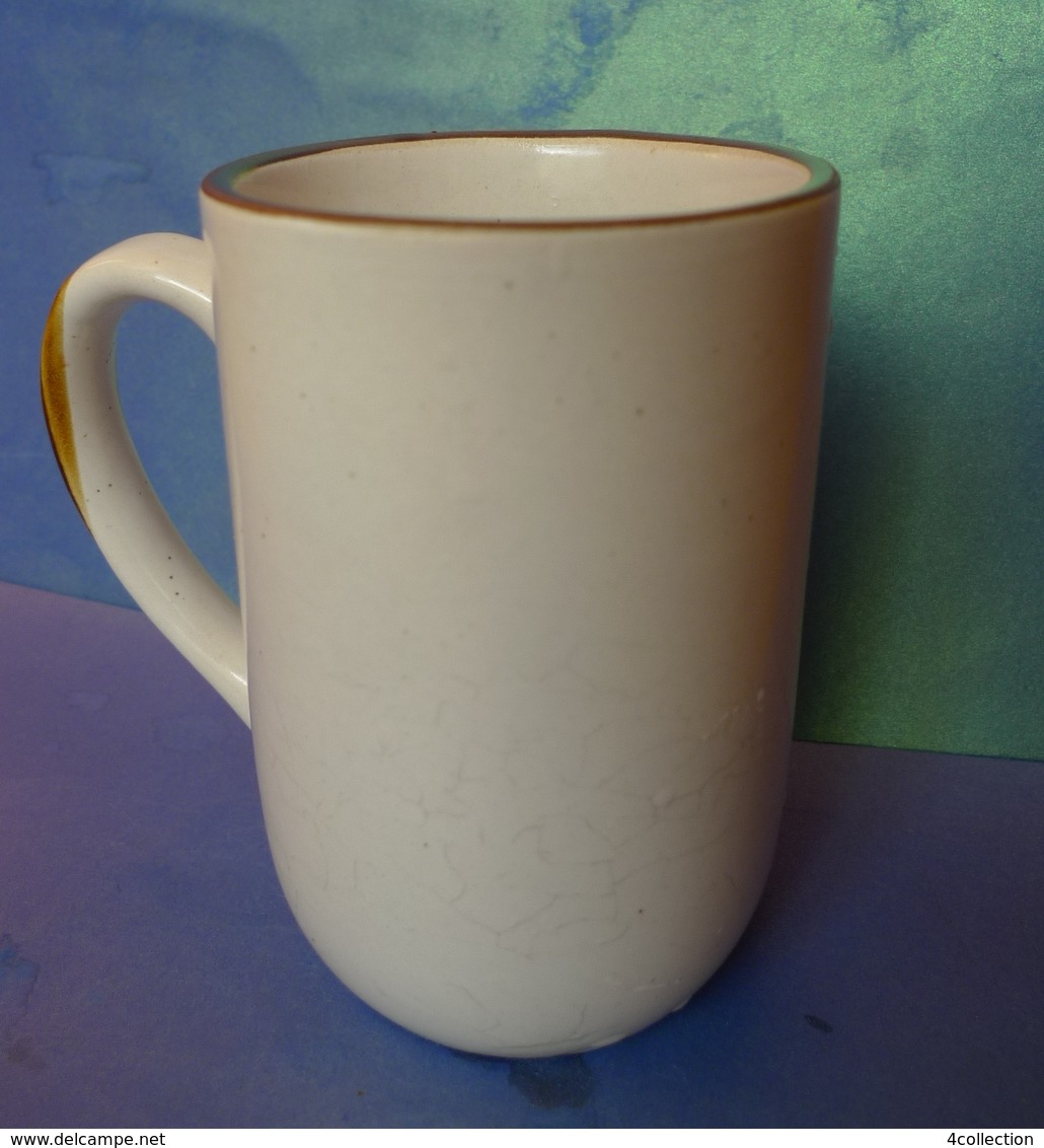 VTG Scandinavian Pottery Ceramic MUG Cup LAPPLAND FJALLSIPPA Flower Pattern - Other & Unclassified