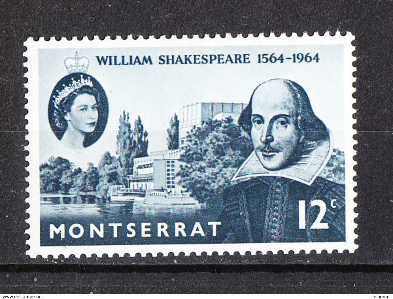 Montserrat - 1954. W. Shakespeare. MNH - Scrittori