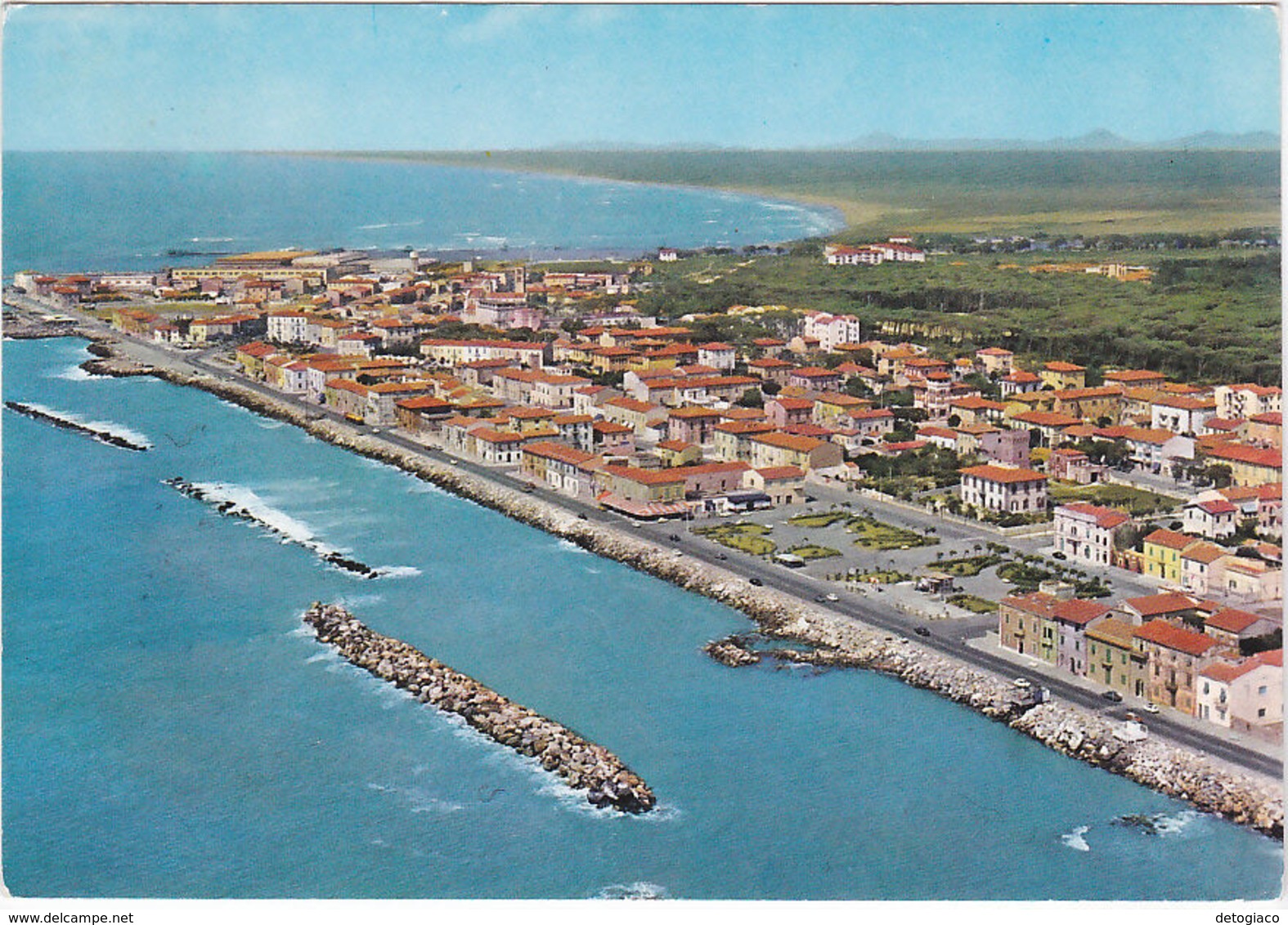 MARINA DI PISA - PANORAMA - VIAGG. 1974 -66424- - Pisa