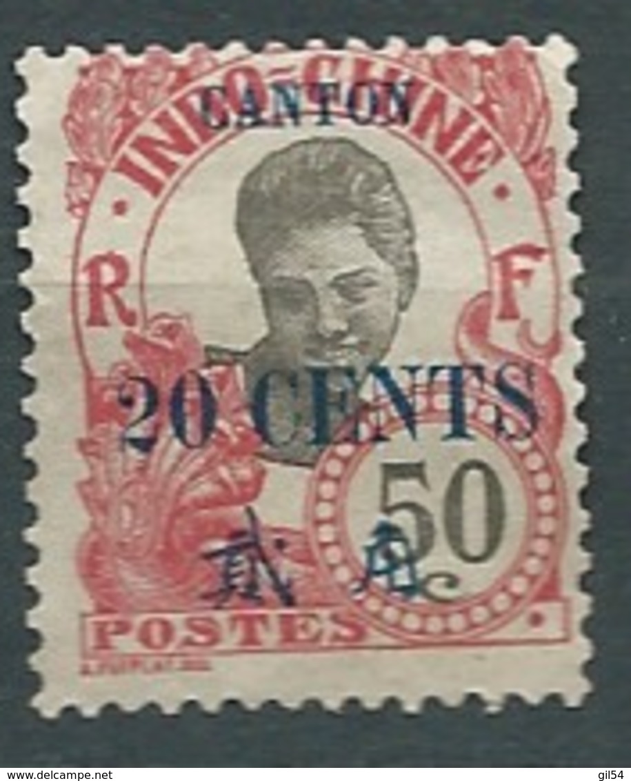 Canton  -  Yvert N° 78 (*)         -   Aab 25910 - Unused Stamps