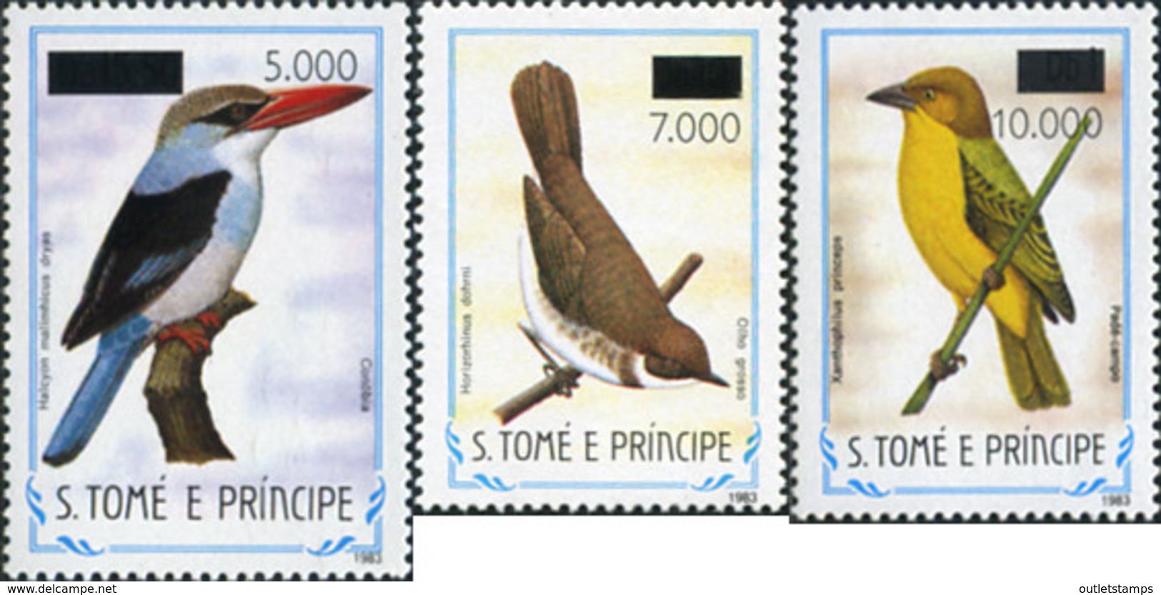 Ref. 152352 * NEW *  - SAO TOME AND PRINCIPE Islands . 1999. BIRDS. AVES - Sao Tomé Y Príncipe
