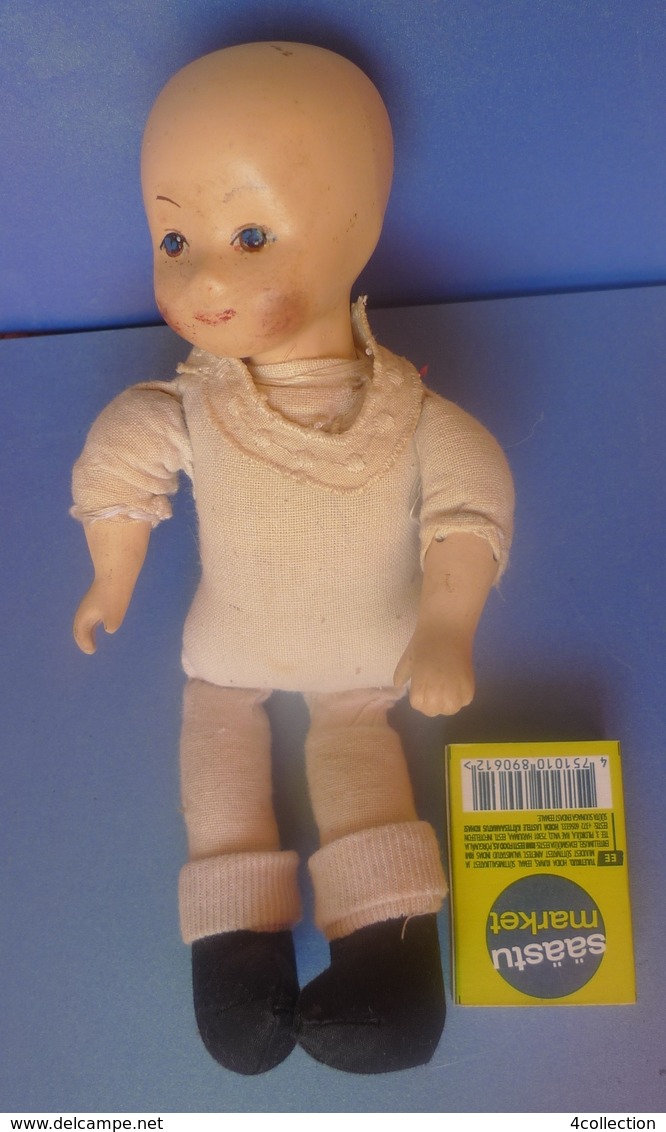 Old Collectibles Vintage Toy Porcelain Doll Pups Baby Doll 8" Inch - Marionnettes
