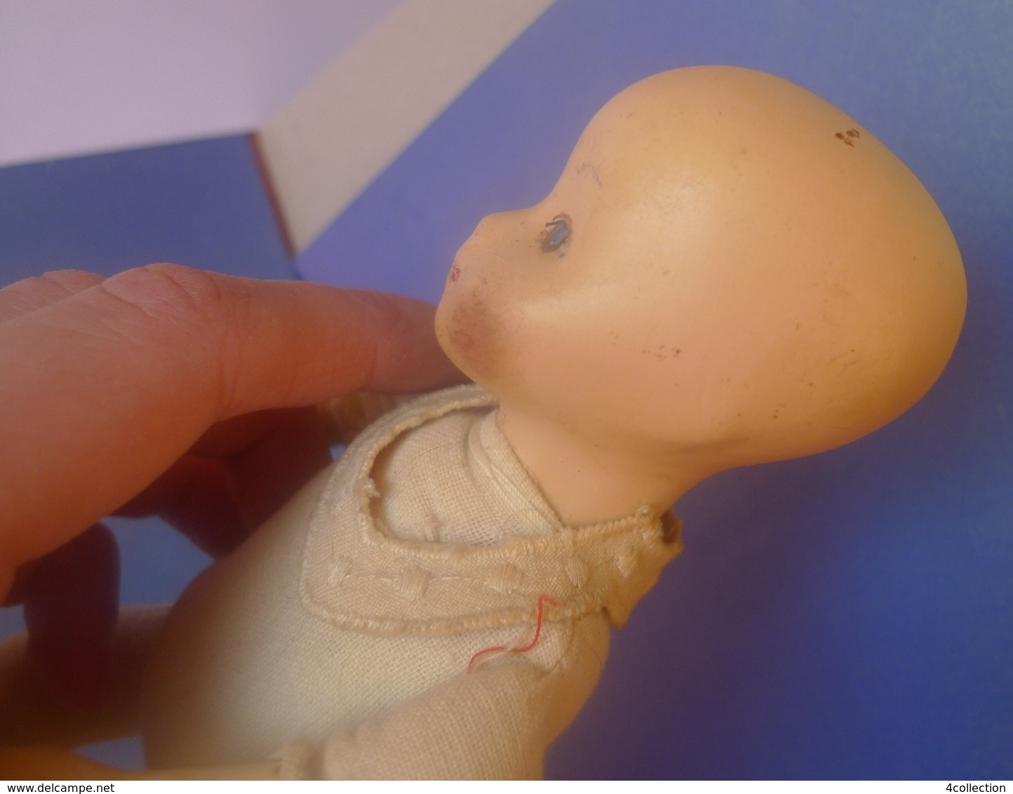 Old Collectibles Vintage Toy Porcelain Doll Pups Baby Doll 8" inch