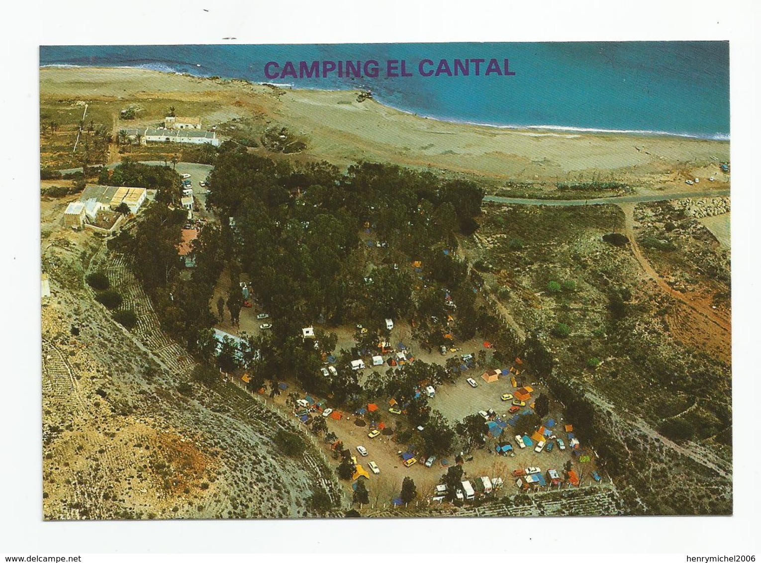 Espagne Espana Almeria Playa De Mojacar Camping El Cantal - Almería