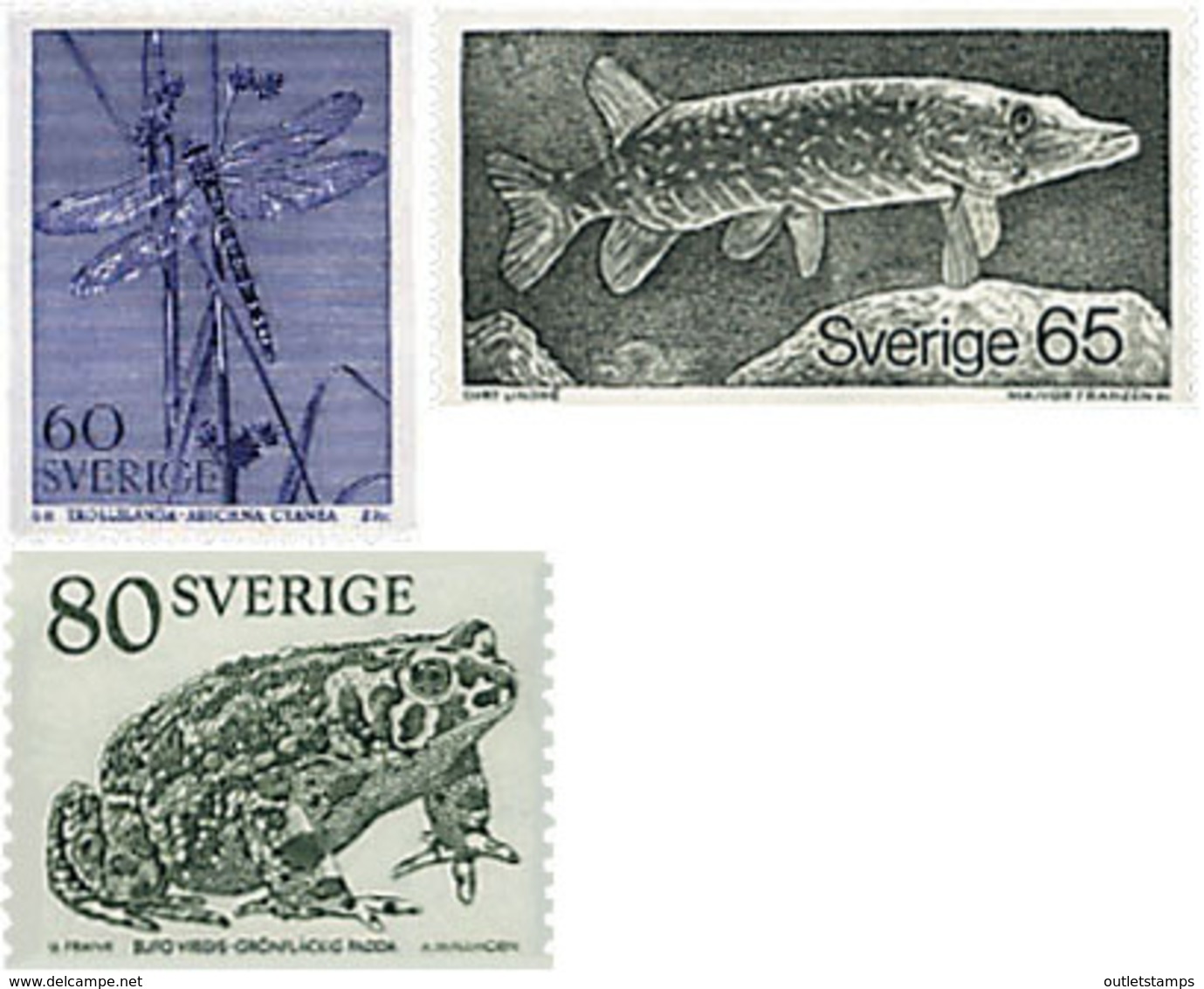 Ref. 60810 * NEW *  - SWEDEN . 1979. FAUNA. FAUNA - Neufs