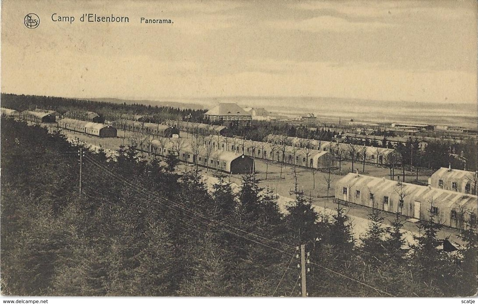 Camp D'Elsenborn.    -   Panorama.   -   1935   Naar   Antwerpen - Elsenborn (camp)