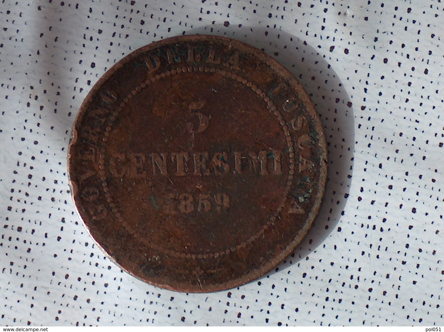 Italie 5 CENTESIMI 1859 - Toscana