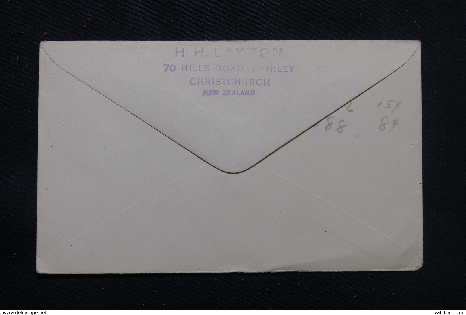NOUVELLE ZÉLANDE - Affranchissement Plaisant Sur Enveloppe Pour Les Etats Unis En 1946- L 57253 - Cartas & Documentos