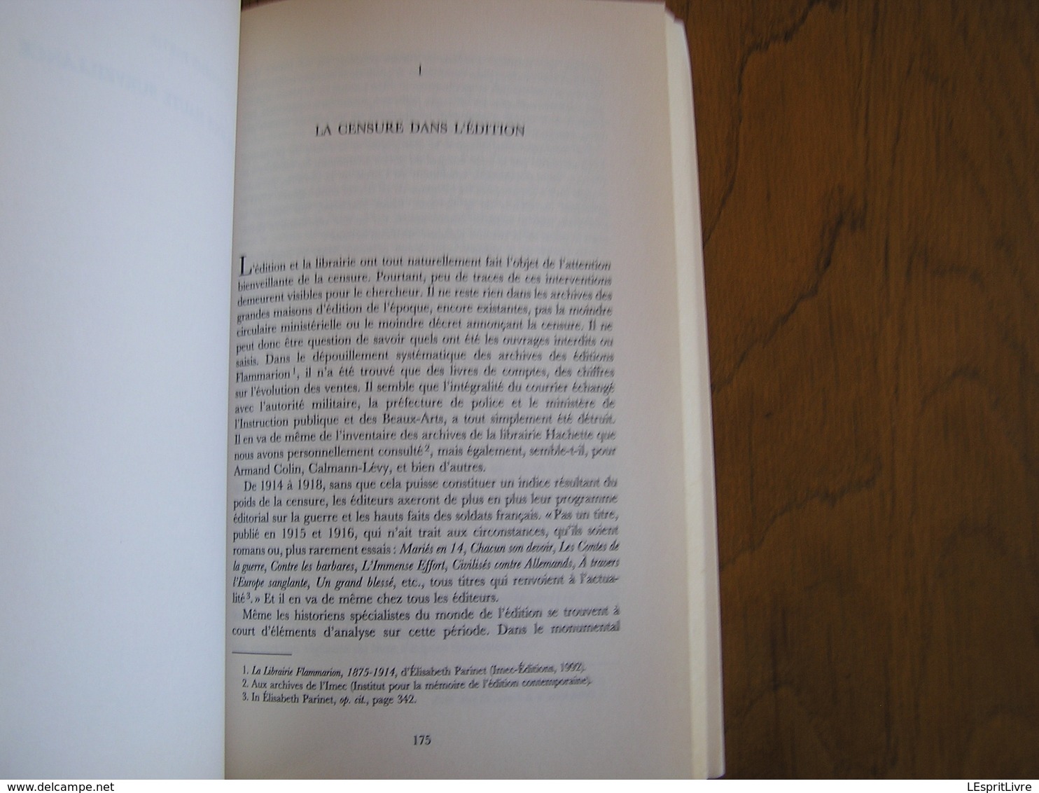 LA CENSURE MILITAIRE ET POLICIERE 1914 1918 Guerre 14 18 France Armée Française Contrôle Postal Défense Nationale