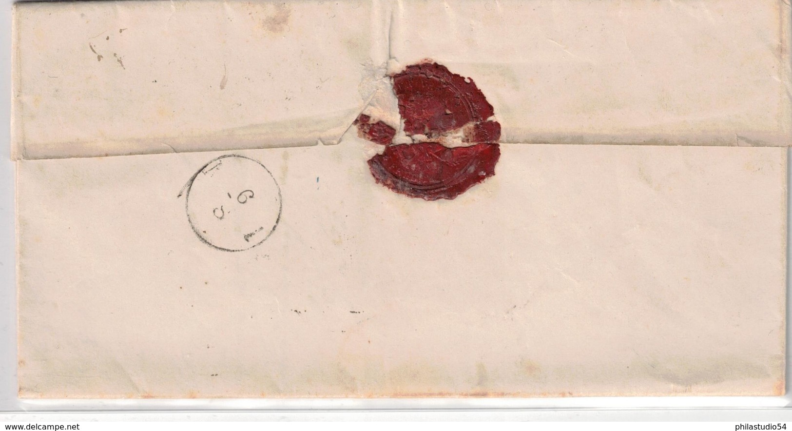 1865 (ca): Paketbegleitbrief Für 2 Pakete Ab "GROSS-BODUNGEN" Nach Heiligenstadt - Briefe U. Dokumente