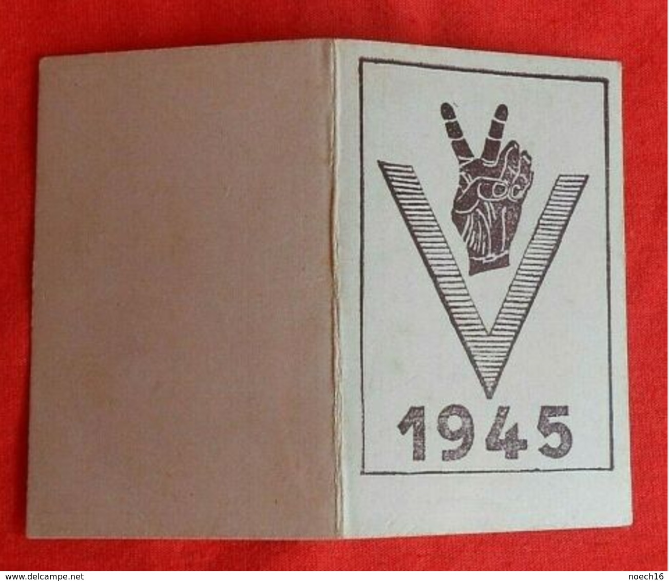 Calendrier De Poche 1945/ Victoire - Petit Format : 1941-60