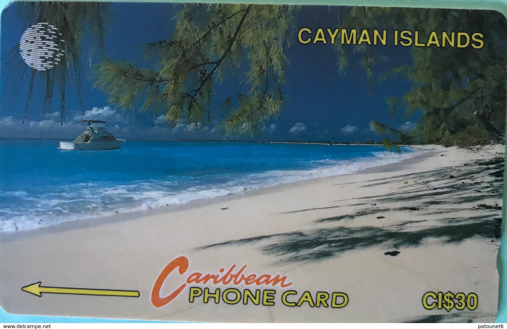 ILES CAYMAN  -  Phonecard  -  Cabble & Wirelees  - Owen Island  -  CI $ 15                    I - Kaimaninseln (Cayman I.)
