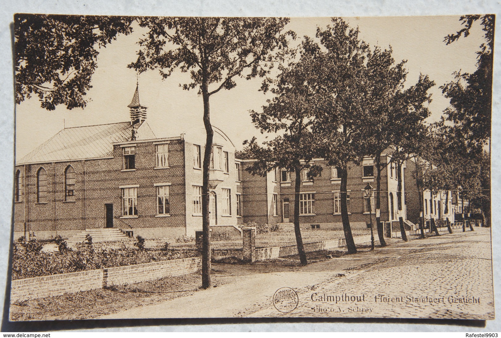 CPAx6 KALMTHOUT Naast Kapellen Antwerpen Brasschaat Herberg Oude straat Marchand crème glacée Ijs Statiestraat