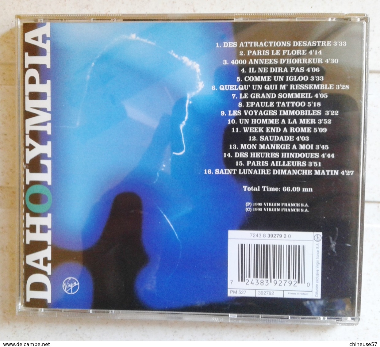 CD DAHO Daholympia Exclusivité Virgin France - Autres - Musique Française