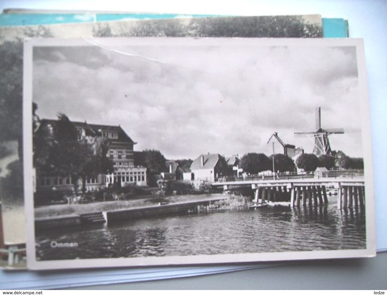 Nederland Holland Pays Bas Ommen Panorama Met Vecht En Molen - Ommen