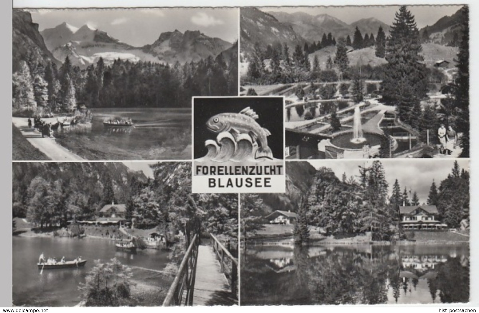 (13891) Foto AK Kandergrund, Blausee, Mehrbildkarte 1967 - Kandergrund