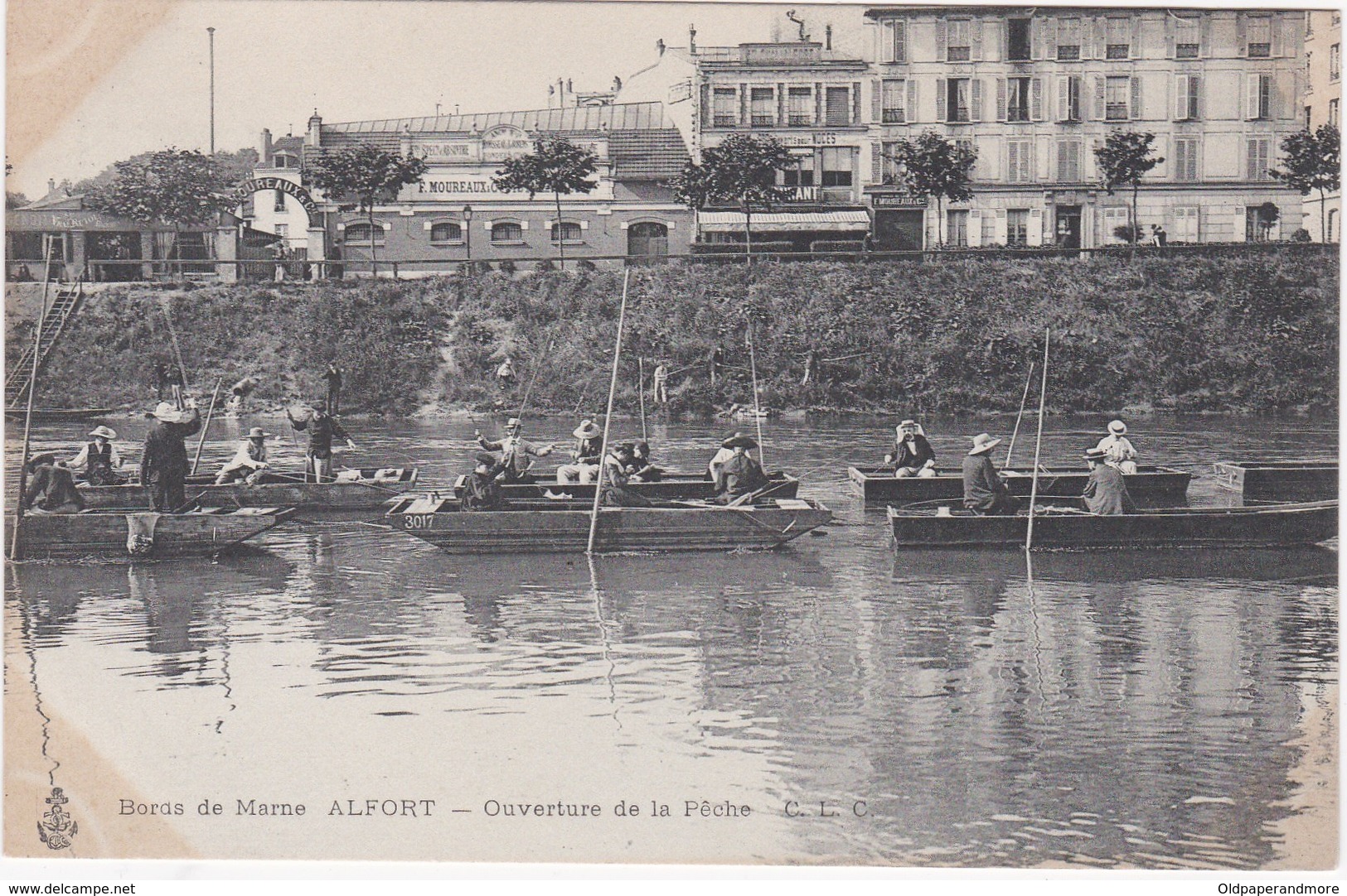 FRANCE - CARTE POSTALE - BORDS DE MARNE - ALFORT - OUVERTURE DE LA PÊCHE - Alfortville