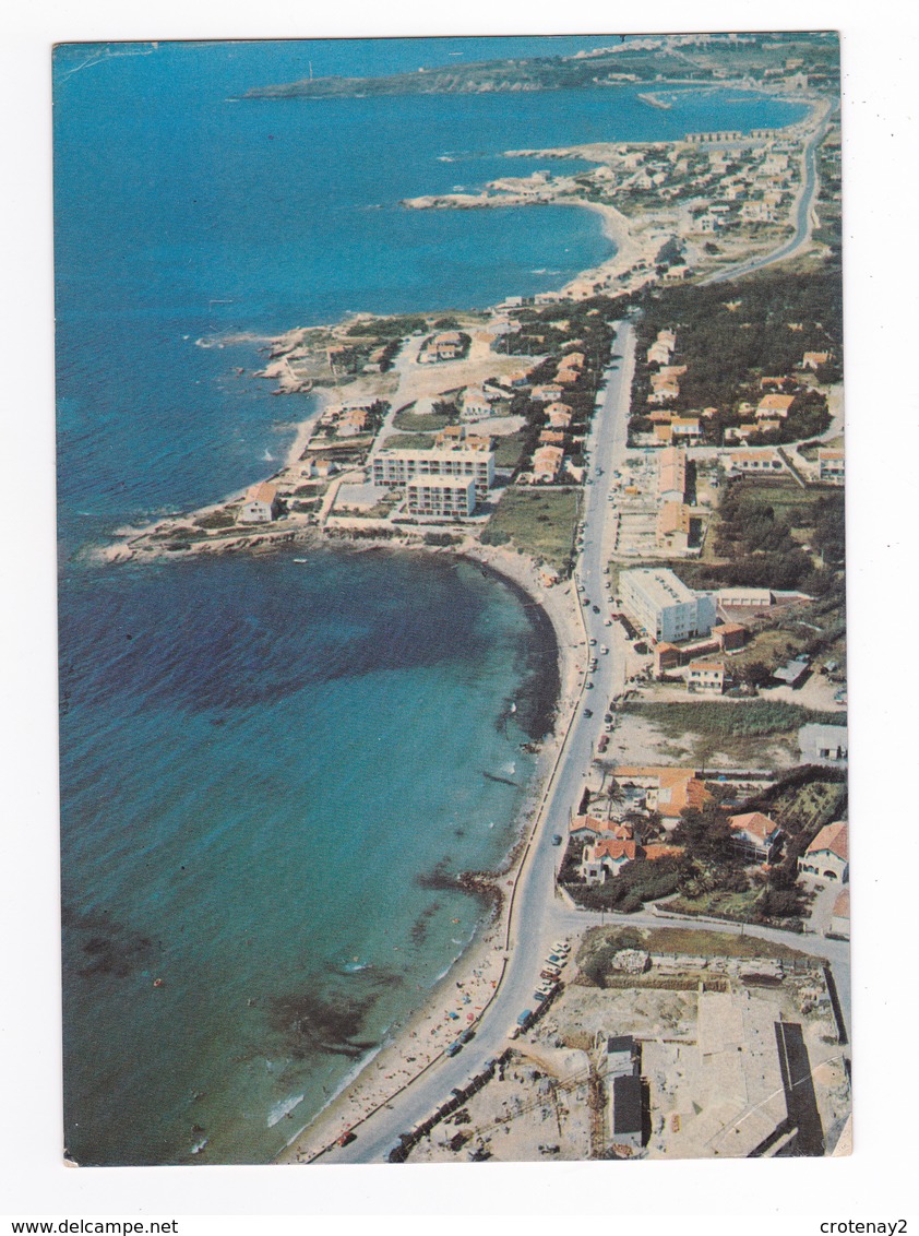 83 LE BRUSC Vers Six Fours Les Plages N°21 Vue Aérienne La Plage En 1982 - Six-Fours-les-Plages