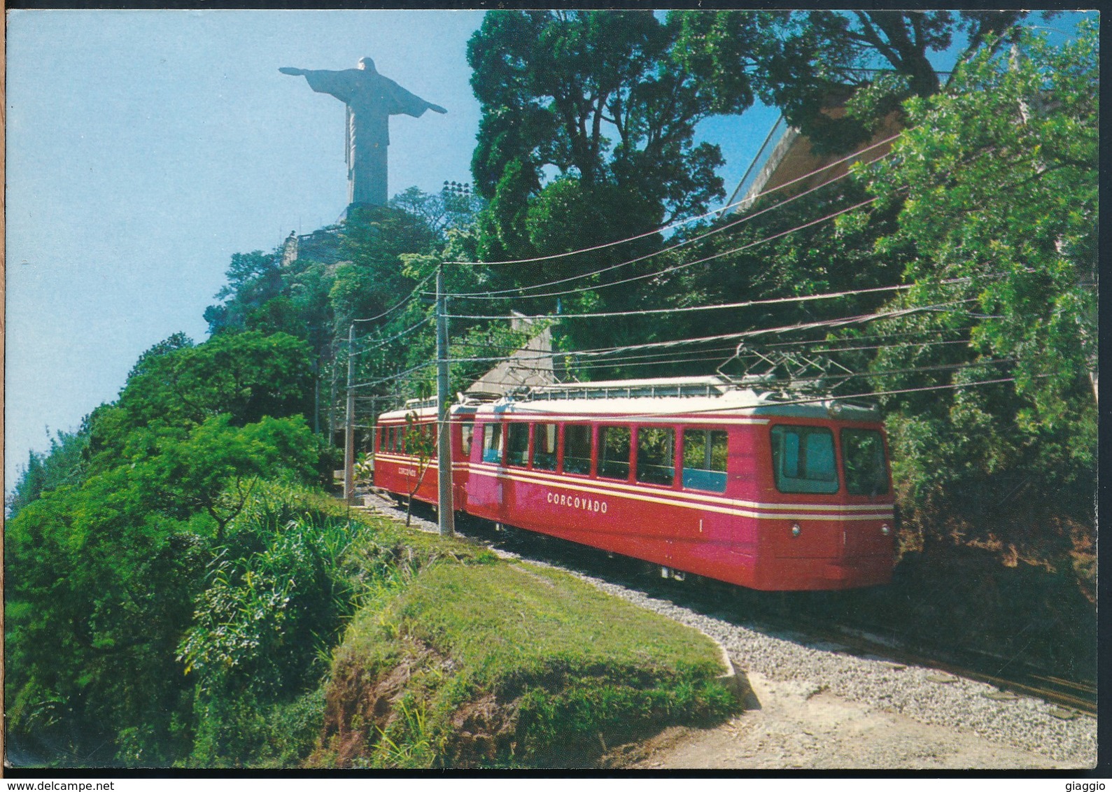 °°° 20002 - BRASIL - RIO DE JANEIRO - TREM - 1988 °°° - Rio De Janeiro