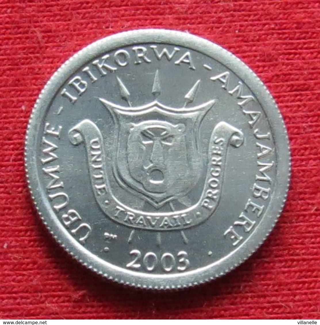 Burundi 1 Franc 2003 UNCºº - Burundi