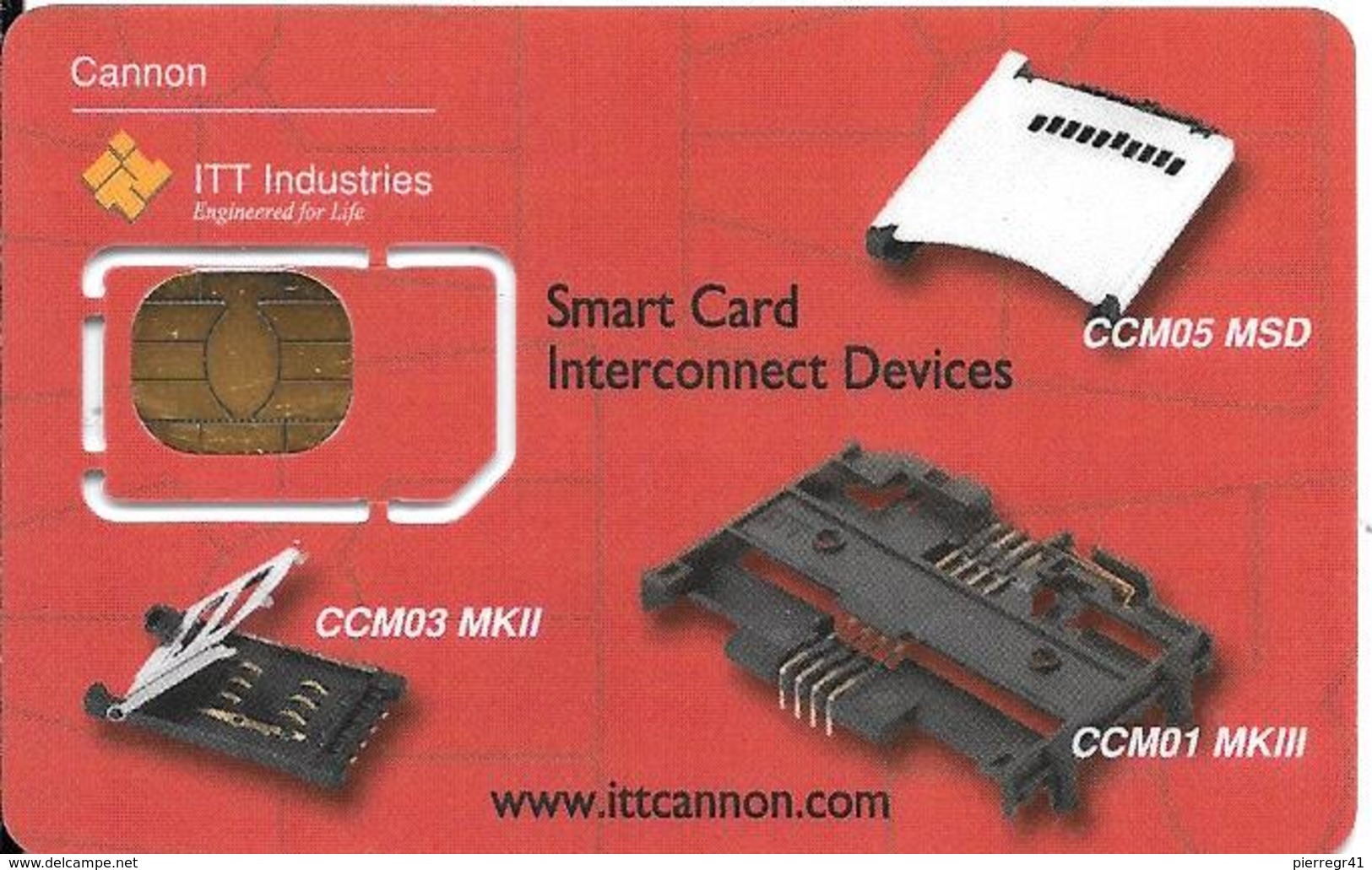 CARTE-SIM-PUCE-ITTCANNON-DEMONSTRATION-SMART CARD Puce Garantie Attachée-LUXE - Nachladekarten (Handy/SIM)