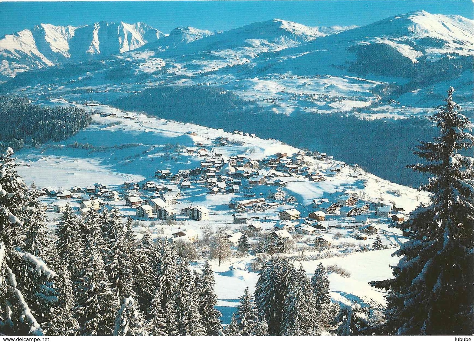 Breil/Brigels - Gegen Obersaxen Und Die Signina       Ca. 1990 - Obersaxen