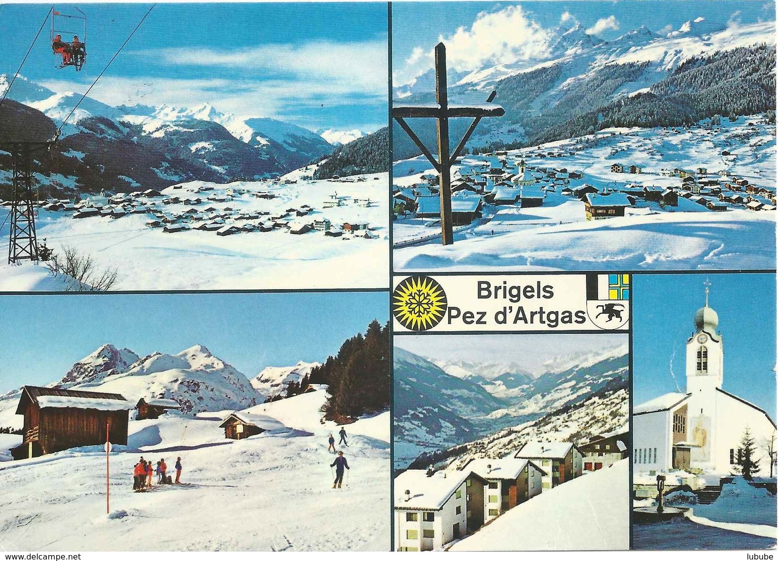 Breil/Brigels - Pez D'Artgas  (5 Bilder)       Ca. 1970 - Breil/Brigels