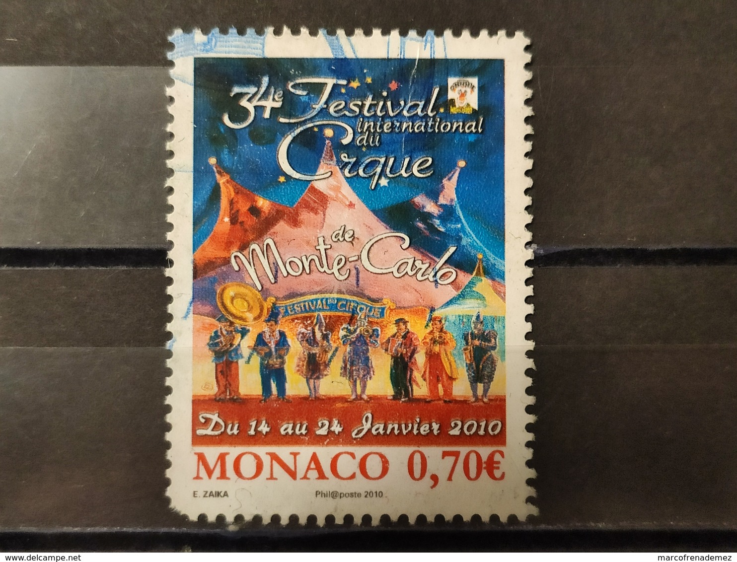 2009, MONACO, 34° Festival Internazionale Del Circo Di Monte Carlo - Oblitérés