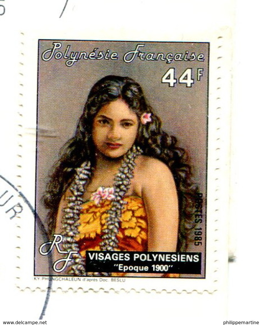 Polynésie Française 1985 - YT 230 à 232 (o) Sur Fragment - Gebruikt