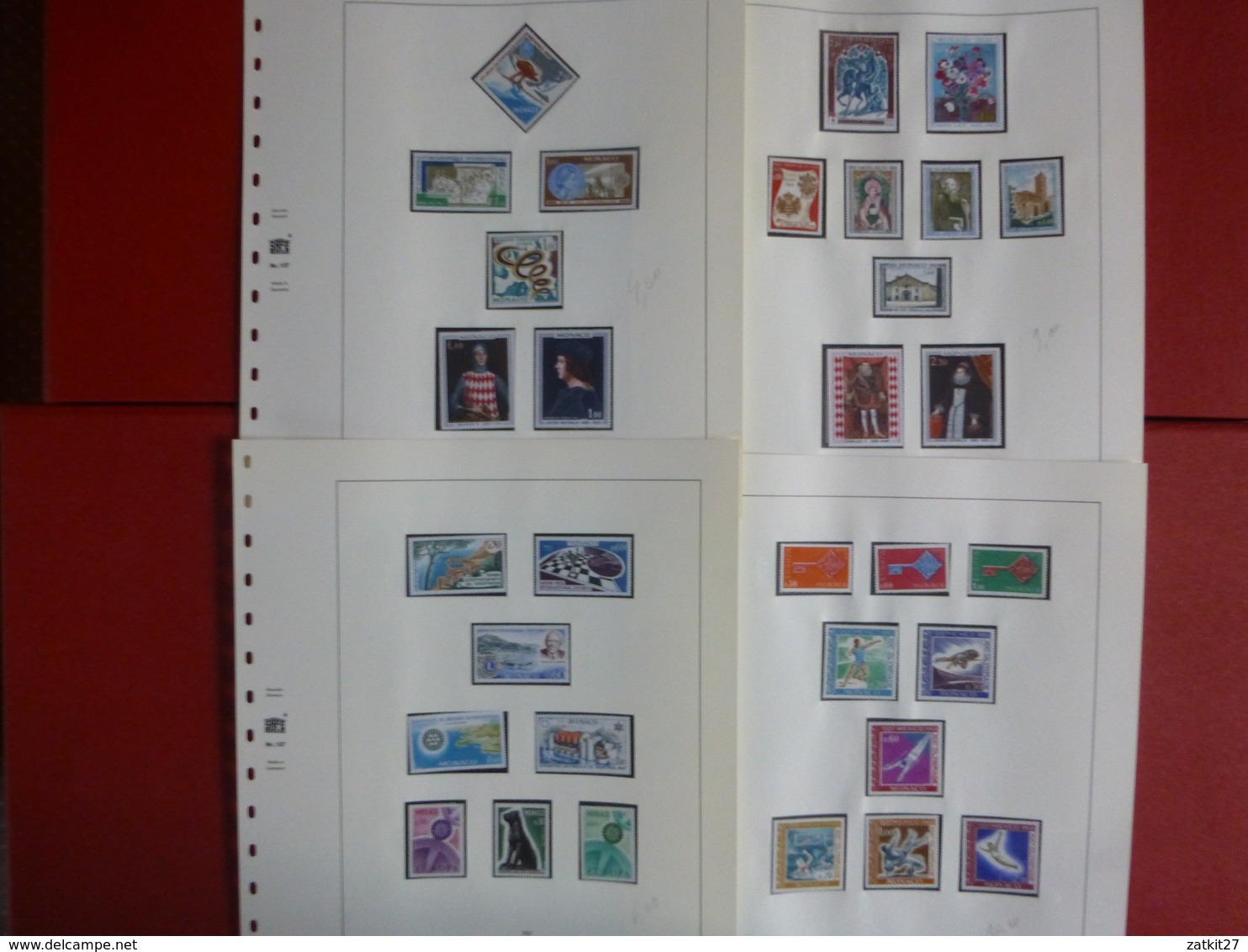 collection timbres neufs **  de Monaco