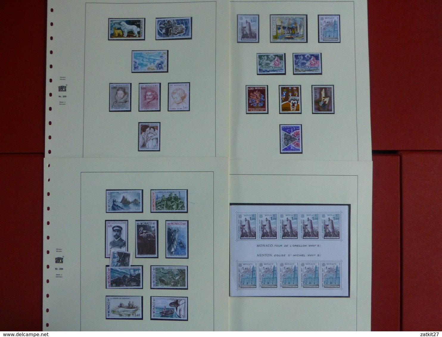 collection timbres neufs **  de Monaco