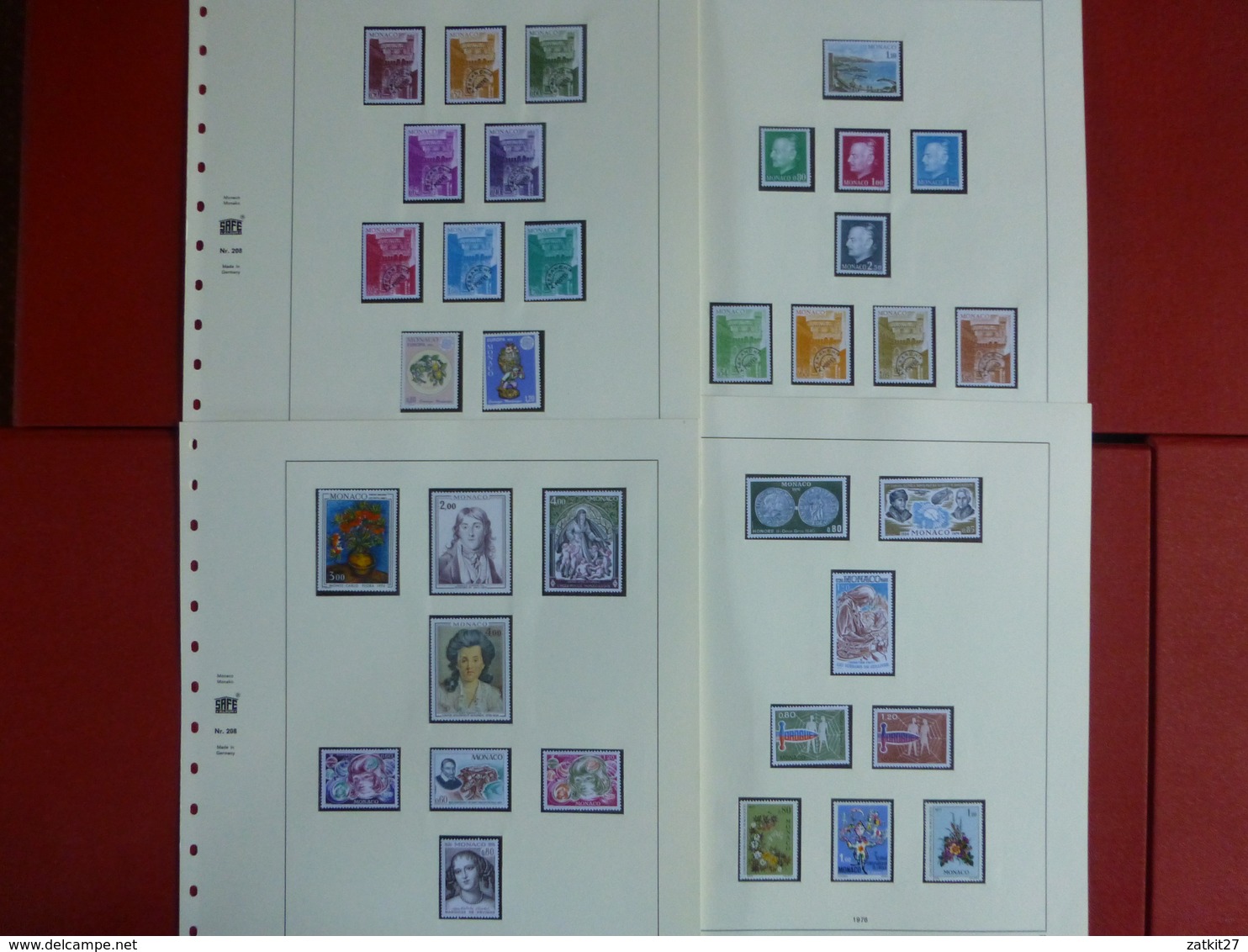 collection timbres neufs **  de Monaco