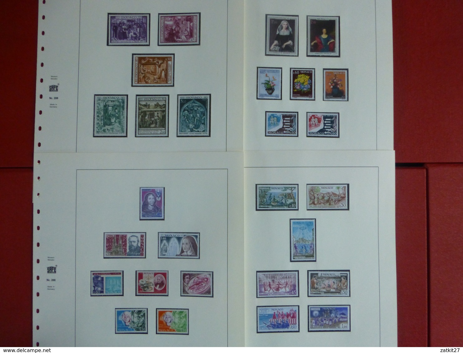 collection timbres neufs **  de Monaco