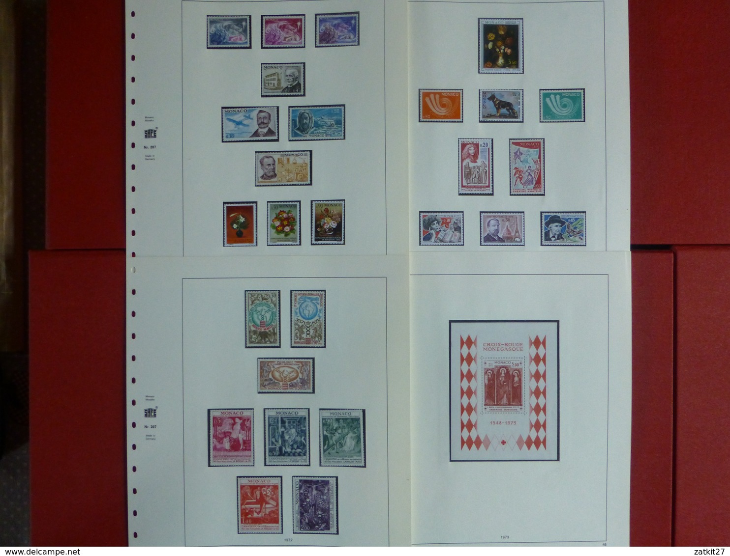 collection timbres neufs **  de Monaco