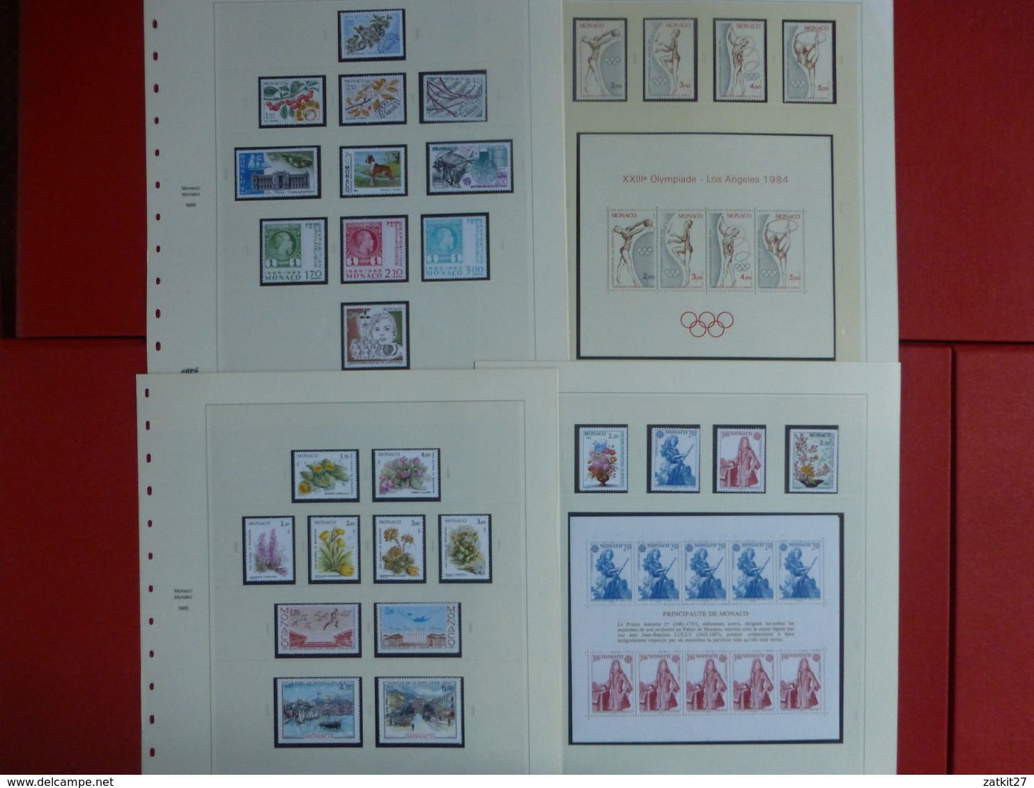 collection timbres neufs **  de Monaco