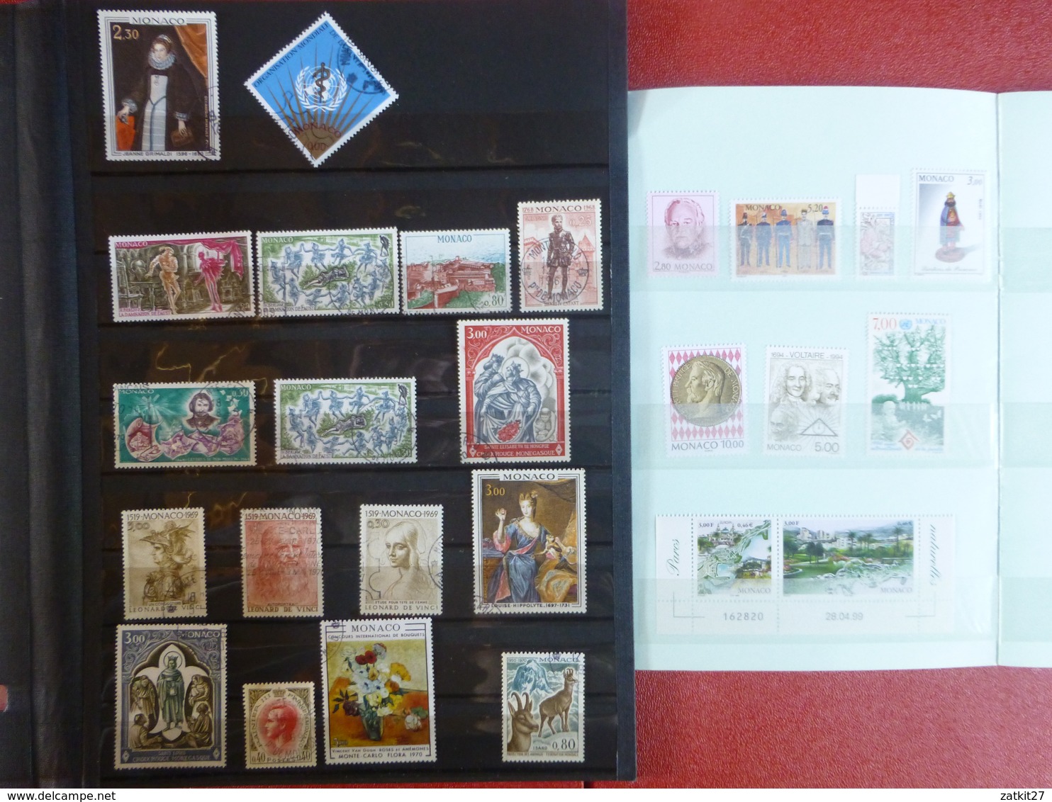 collection timbres neufs **  de Monaco