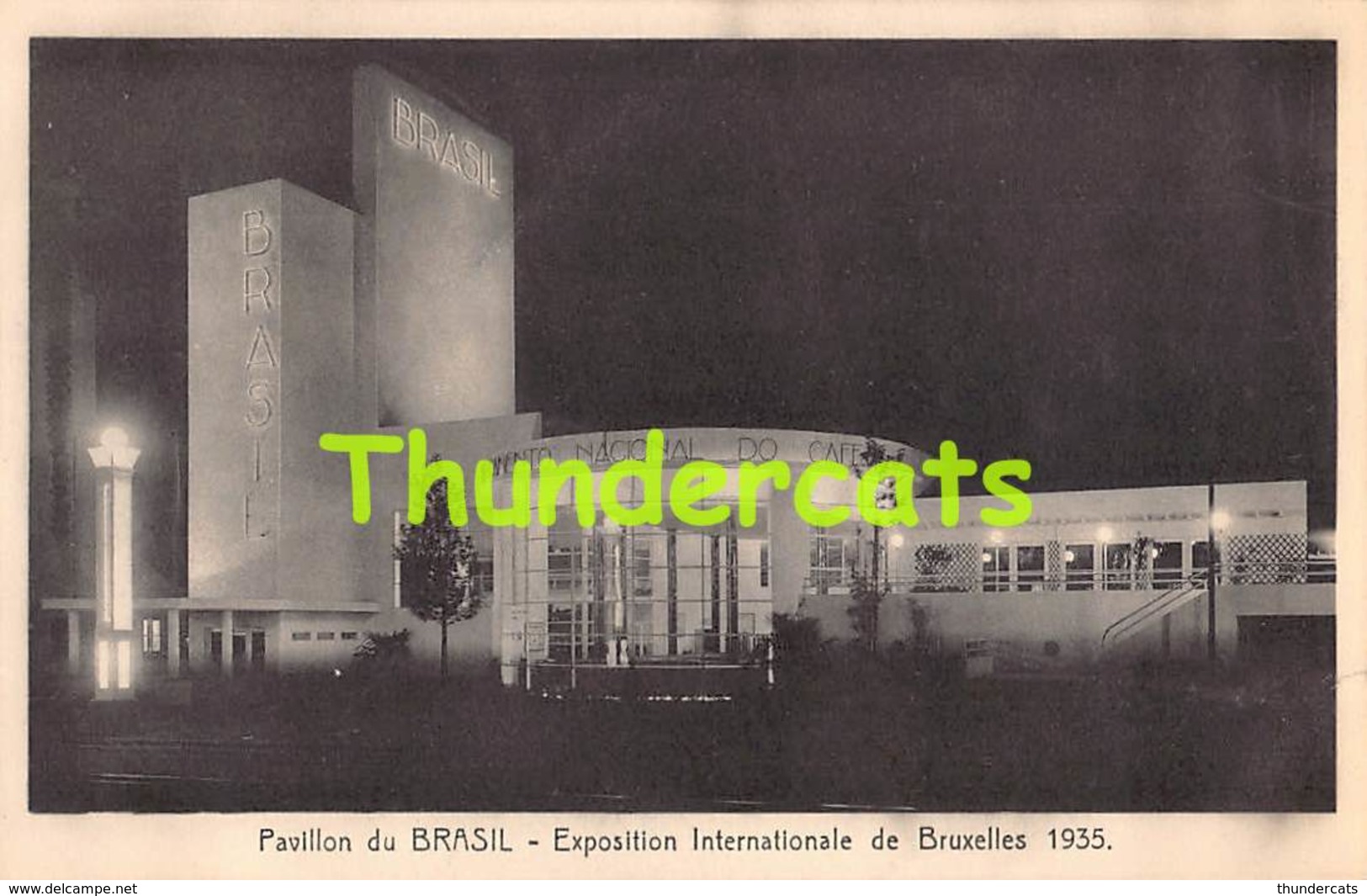 CPA BRUXELLES EXPOSITION 1935 PAVILLON DU BRASIL - Expositions Universelles