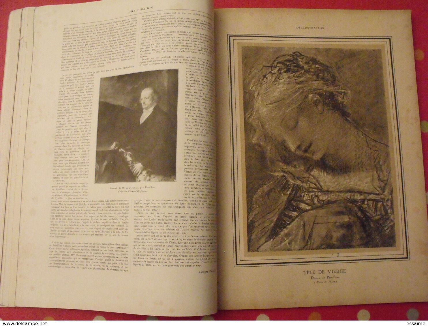 illustration n° 4132 du 13 mai 1922 spécial salon peinture. complet de ses images collées. la saison d'art de paris