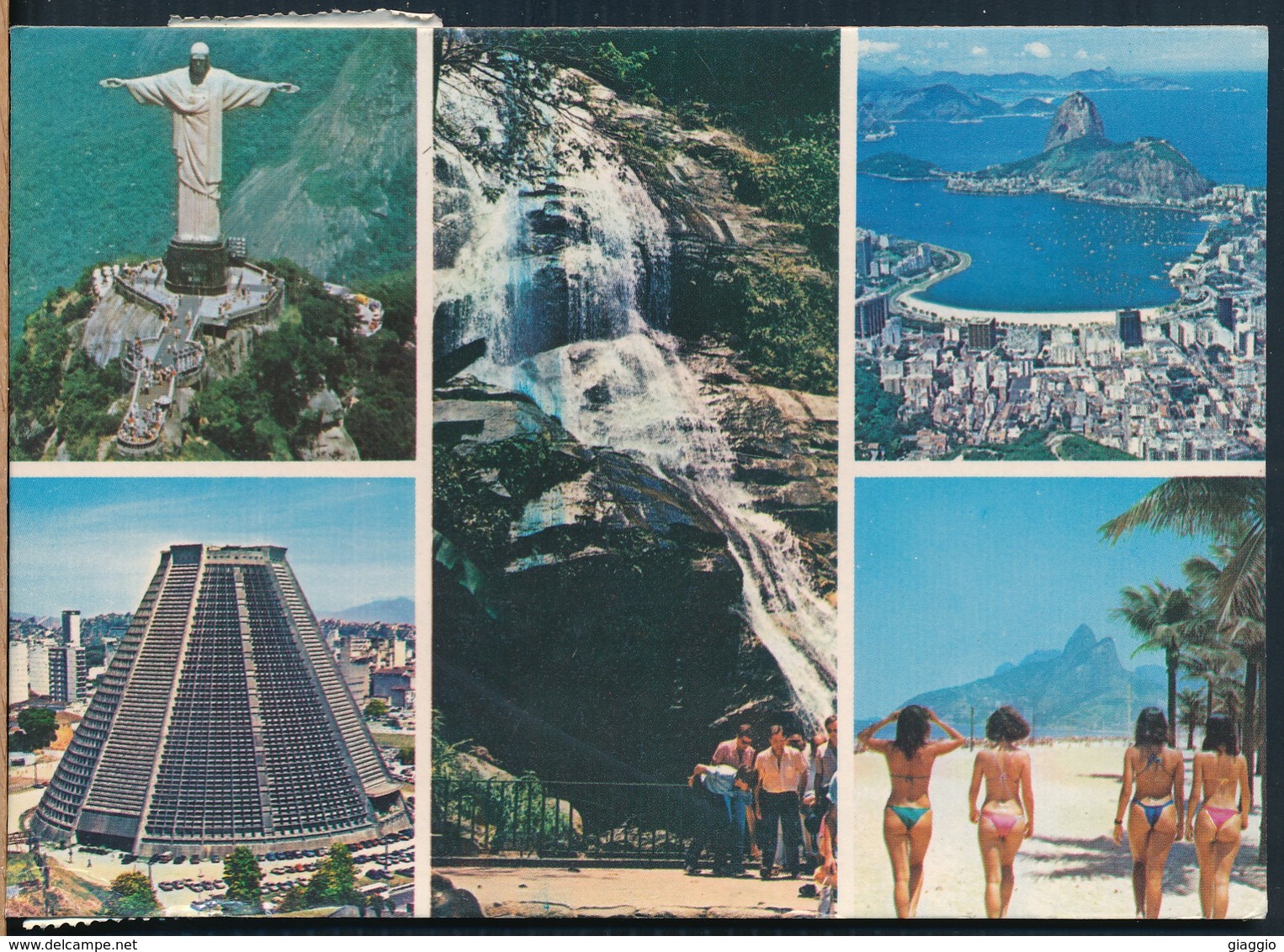 °°° 20009 - BRASIL - RIO DE JANEIRO - VEDUTE VIEWS - 1989 With Stamps °°° - Rio De Janeiro