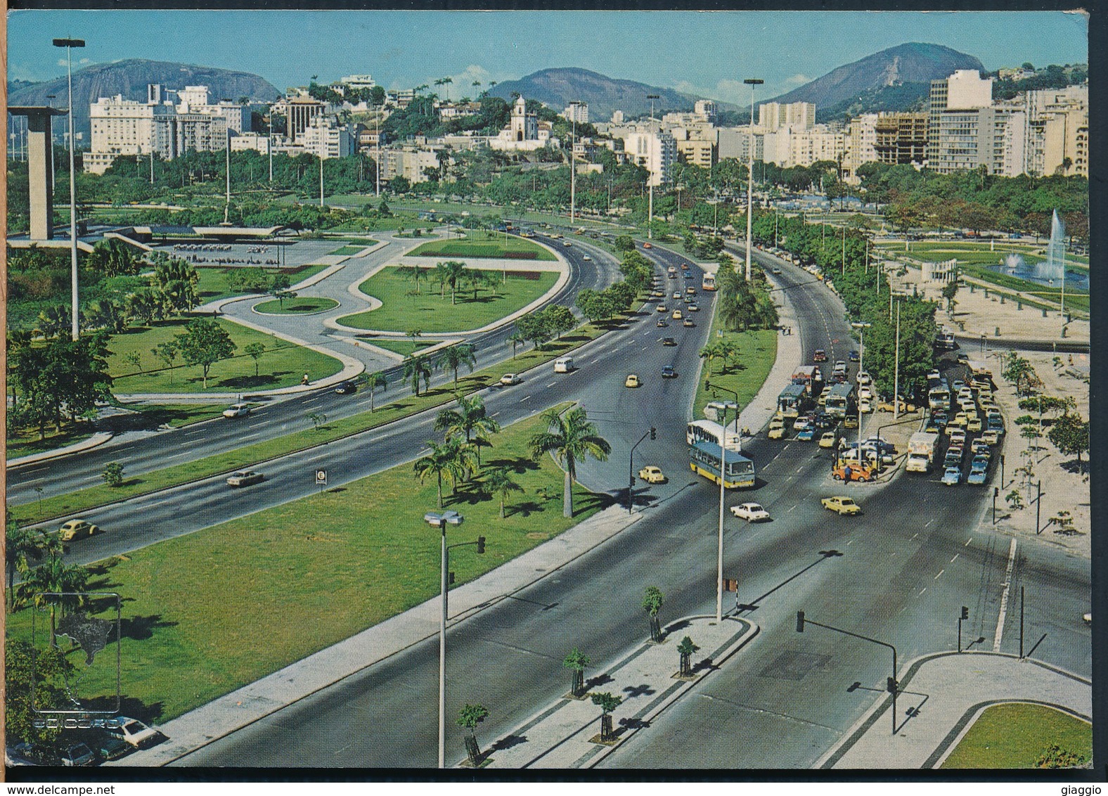 °°° 20011 - BRASIL - RIO DE JANEIRO - VISTA PARCIAL - PARQUE DO FLAMENGO - 1984 °°° - Rio De Janeiro