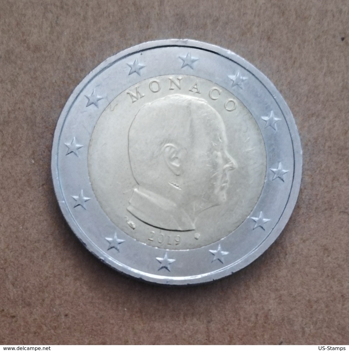 Monaco - Pièce De 2 Euros 2019 Albert II - Other & Unclassified