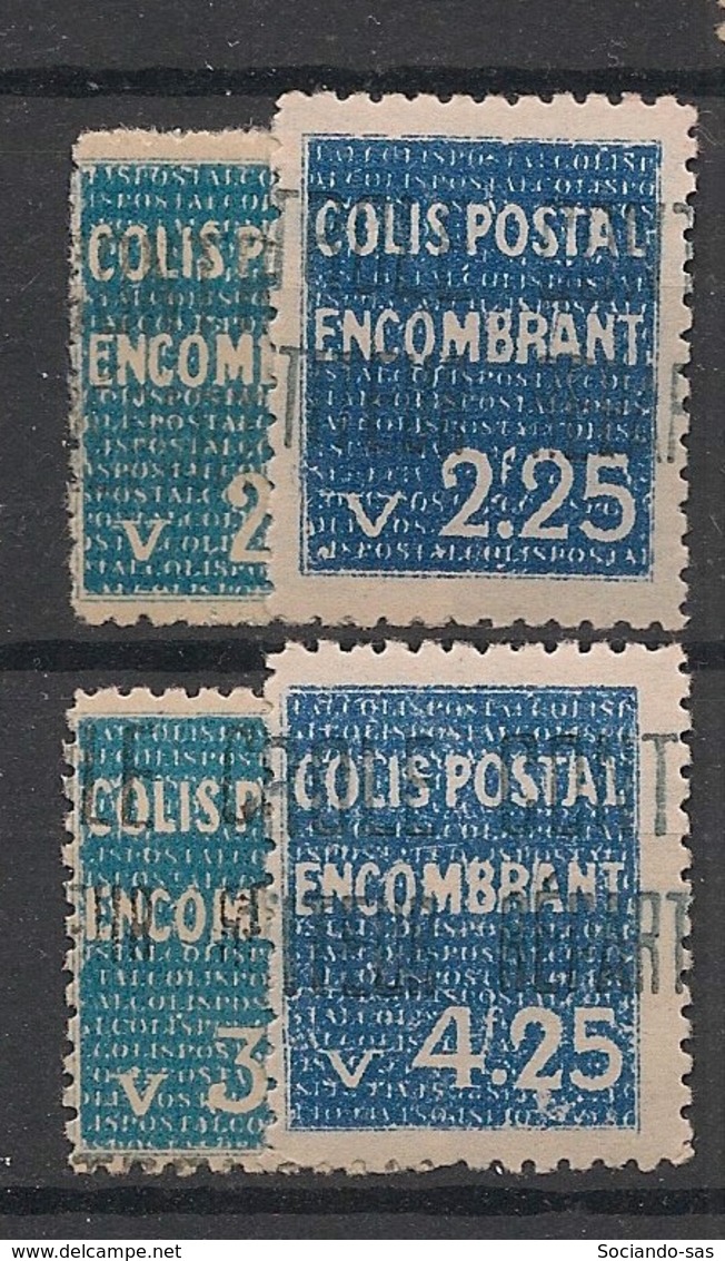 Algérie - 1935-38 - Colis Postaux CP N°Yv. 38 à 41 - Série Complète - Neuf * / MH VF - Parcel Post