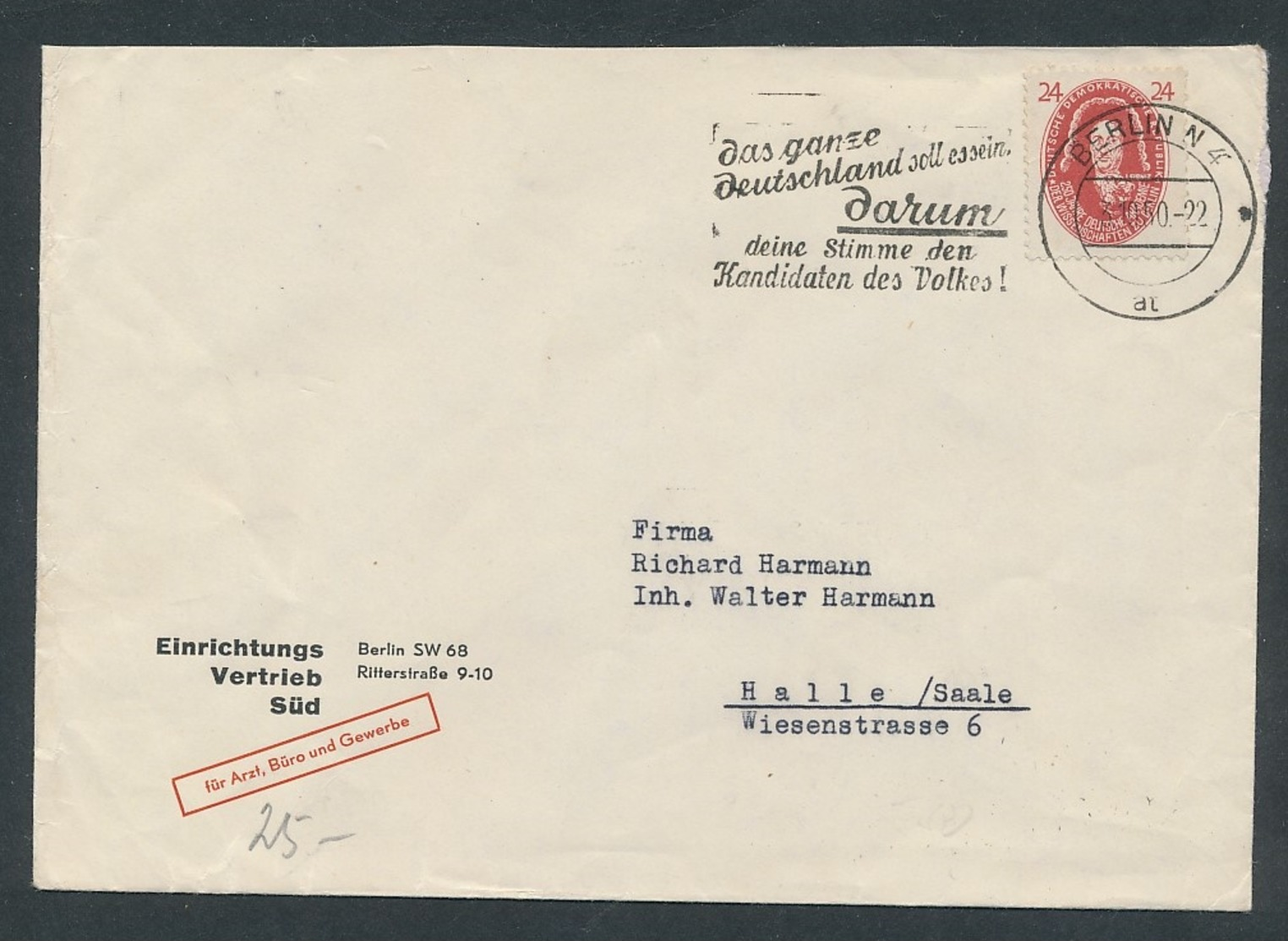 DDR  Alter Beleg-Bahnpost....Bedarf... ( Op3741  ) Siehe Scan - Covers & Documents