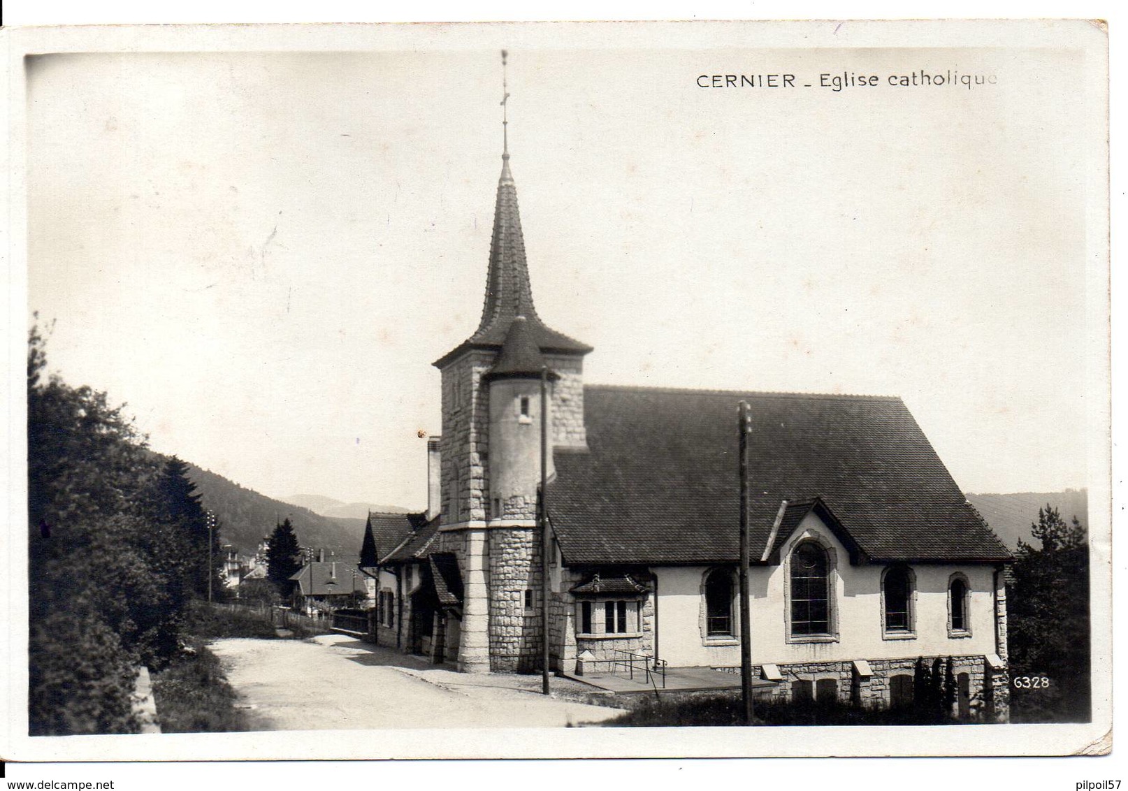 SUISSE - CERNIER - Eglise Catholique - Cernier